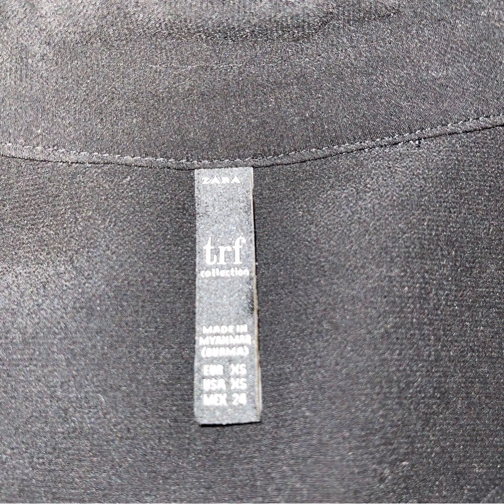 Zara Button Down Shirt Size XS - Picture 6 of 6